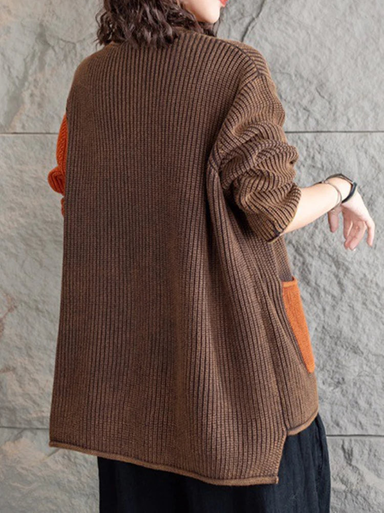 Levoire | Veste En Tricot Oversize Avec Dégradé