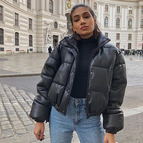 Levoire | Veste pour femmes noire chaude