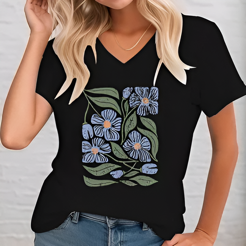 Levoire | Chemise À Fleurs Vintage Pour Femmes