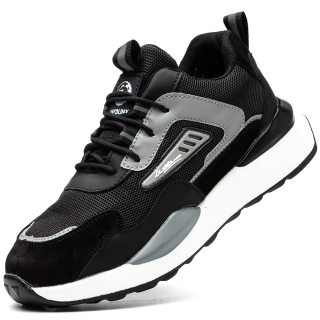 Levoire | Sneakers De Sécurité Pour Hommes Pour Un Usage Professionnel Noir