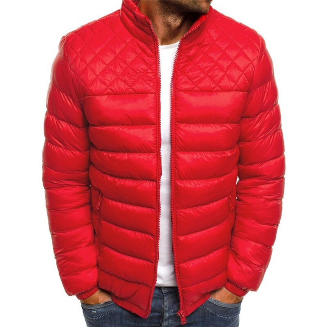 Levoire | Veste Hommes Bomber Rot