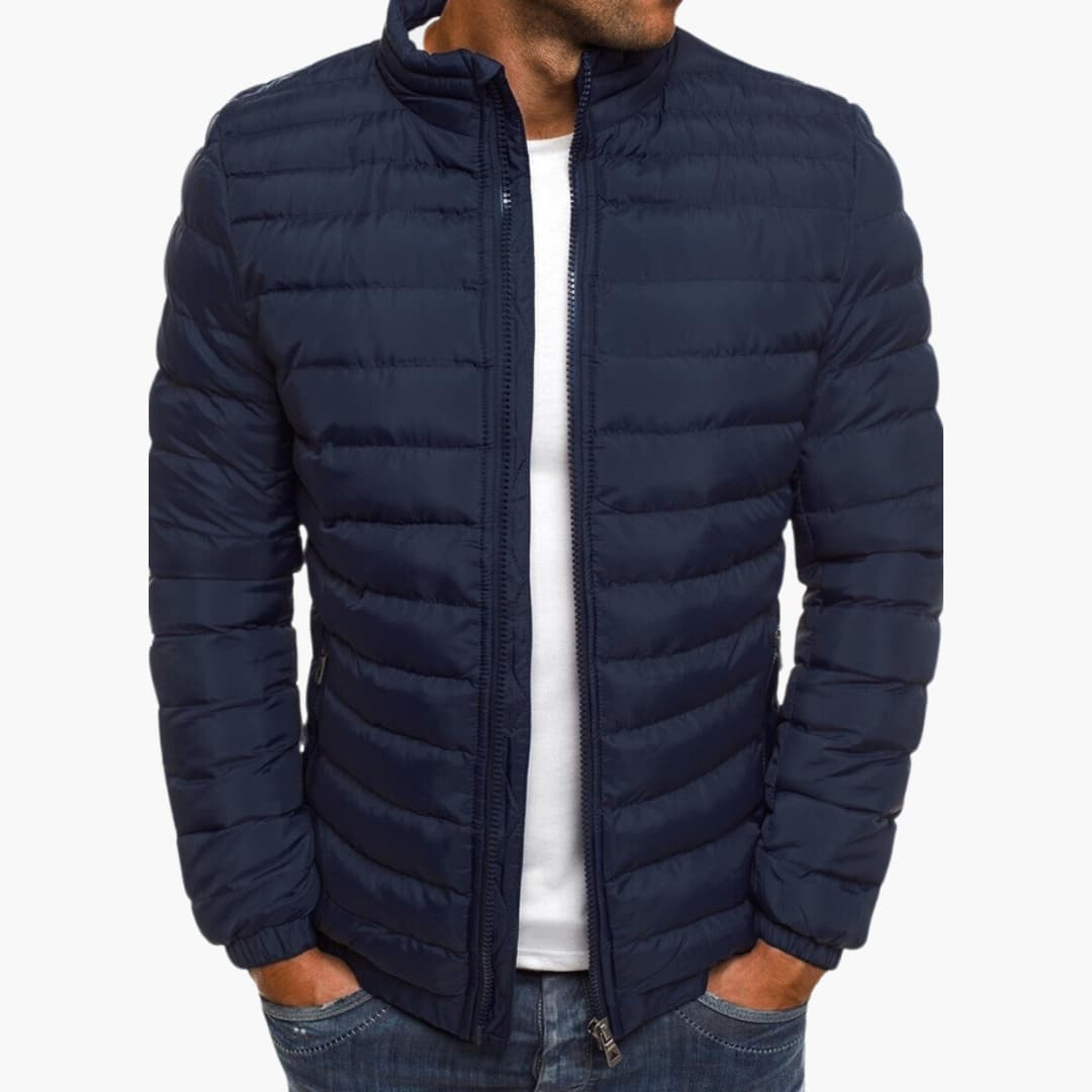 Levoire | Veste De Compression Élégante Et Chaude Bleu marine
