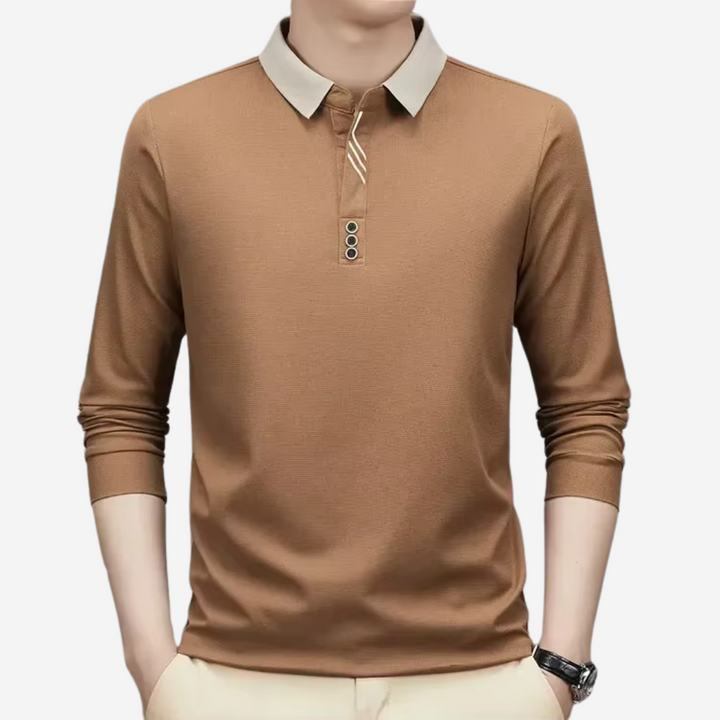 Levoire | T-Shirt À Manches Longues Doux Braun