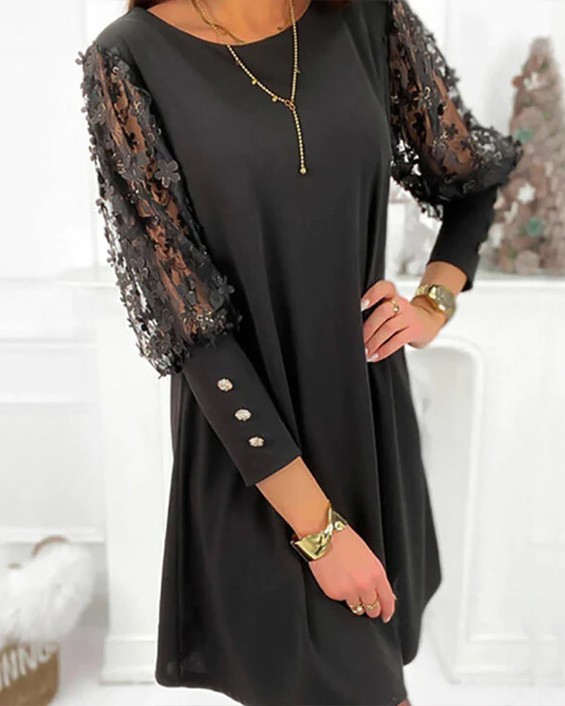 Levoire | Robe à manches bouffantes
