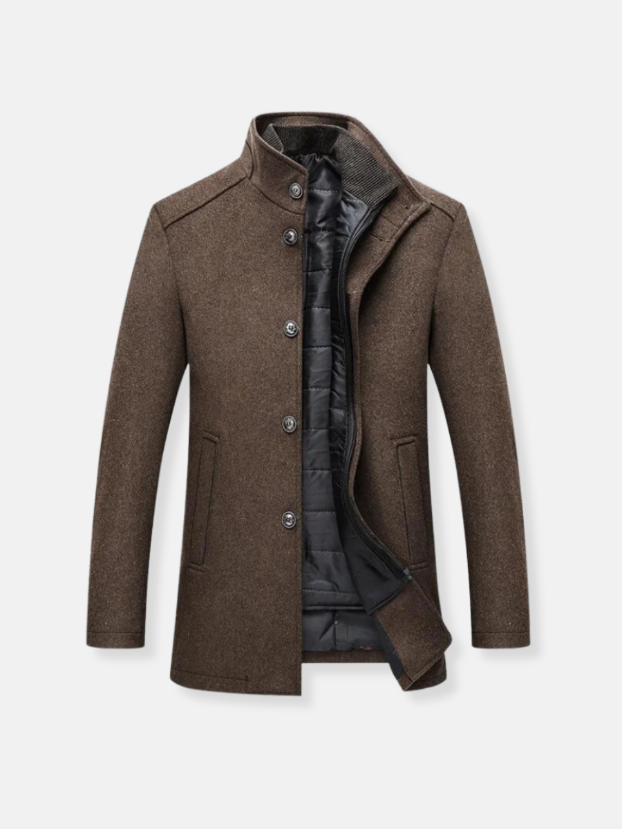 Levoire | Trench-Coat En Laine Pour Hommes