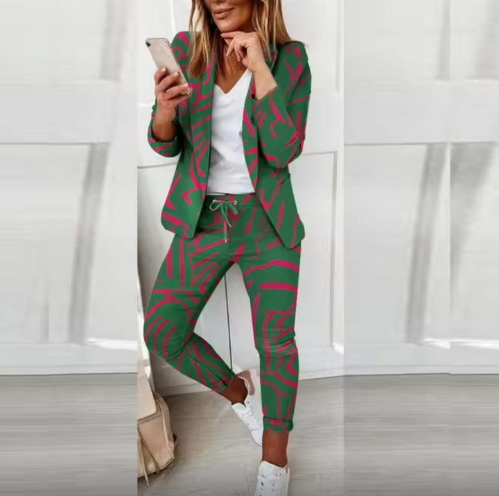 Levoire | Ensemble Deux Pièces Avec Style Vert
