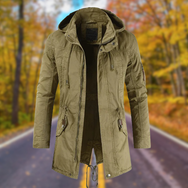 Levoire | Veste D'Extérieur D'Automne Khaki