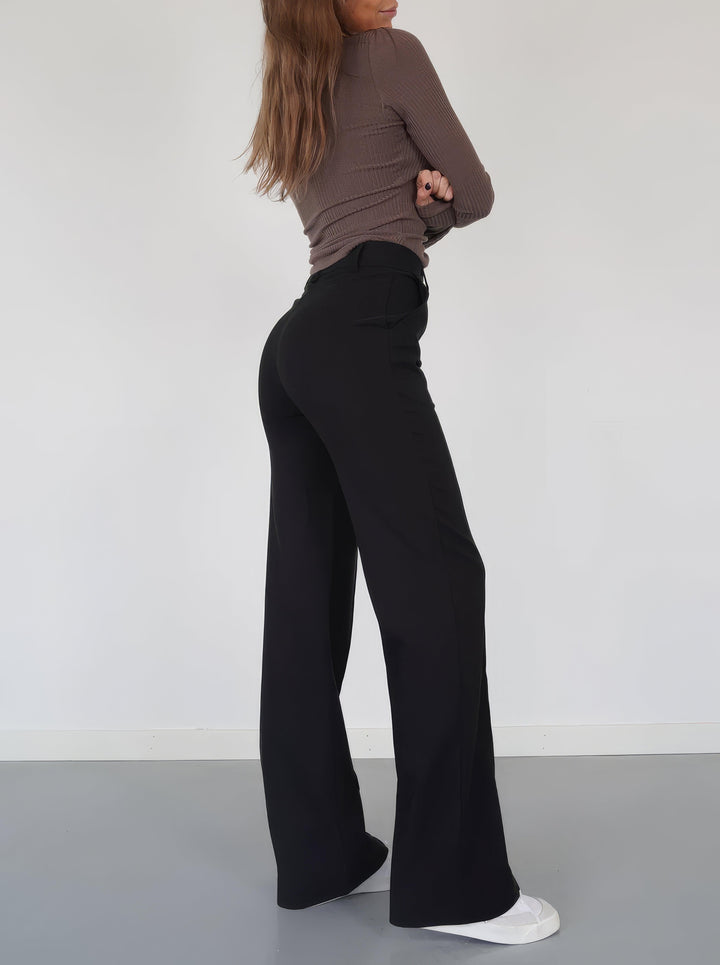 Levoire | Pantalons À Taille Haute Pour Femmes Élégants Et Confortables