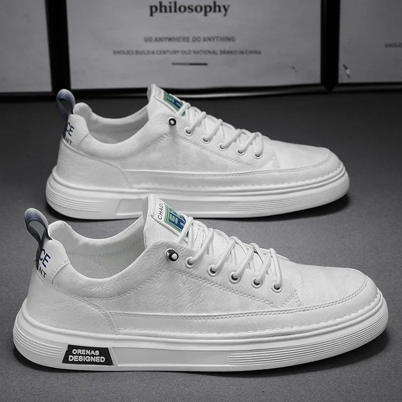 Levoire | Prime Hommes Baskets Blanc