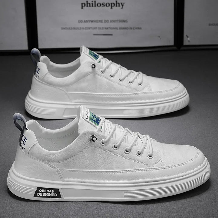 Levoire | Prime Hommes Baskets Blanc