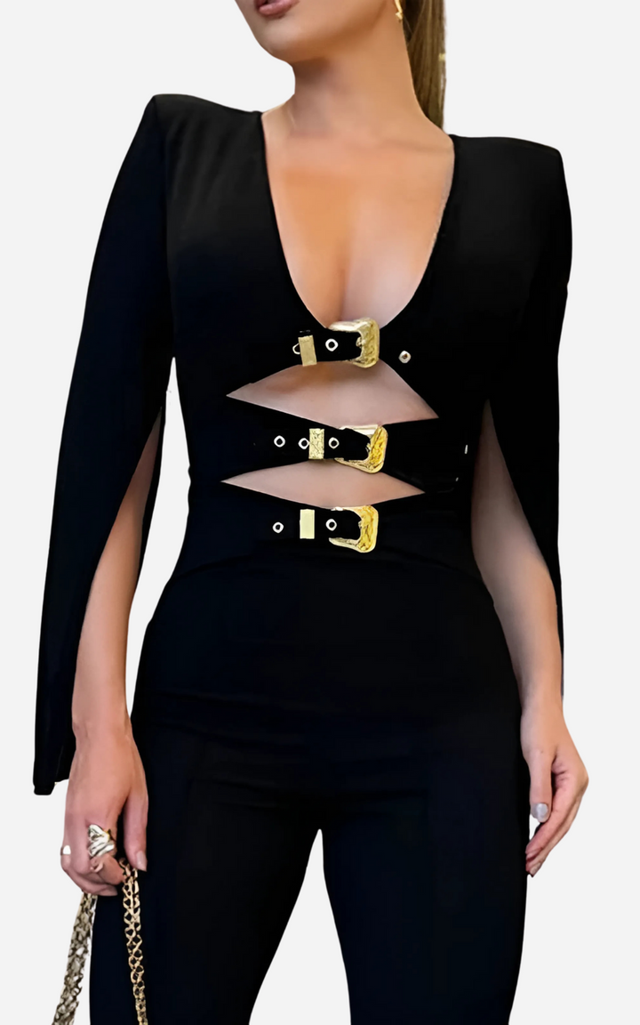 Levoire | Femmes Noire Sexy Élégante Avec Détails