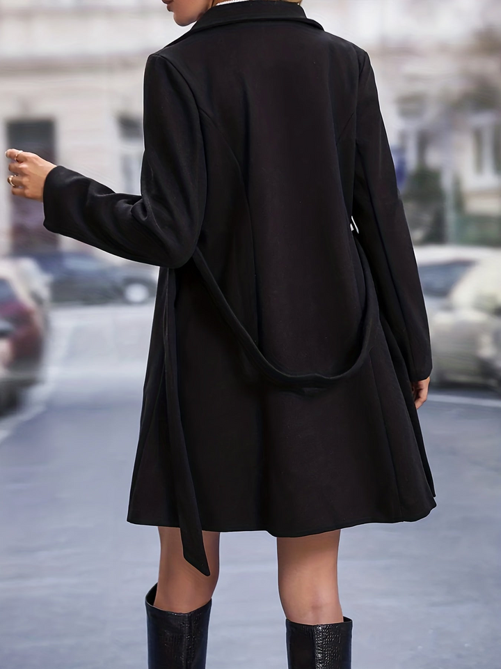 Levoire | Veste Longue Pour Femmes Noire