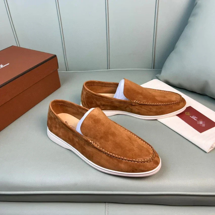 Levoire | Mocassins Confortables Pour Hommes Au Look Élégant Abricot