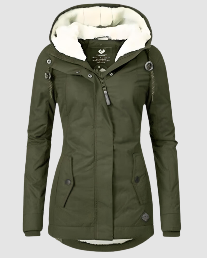 Long Manteau d'hiver isolé Femme | Avriane