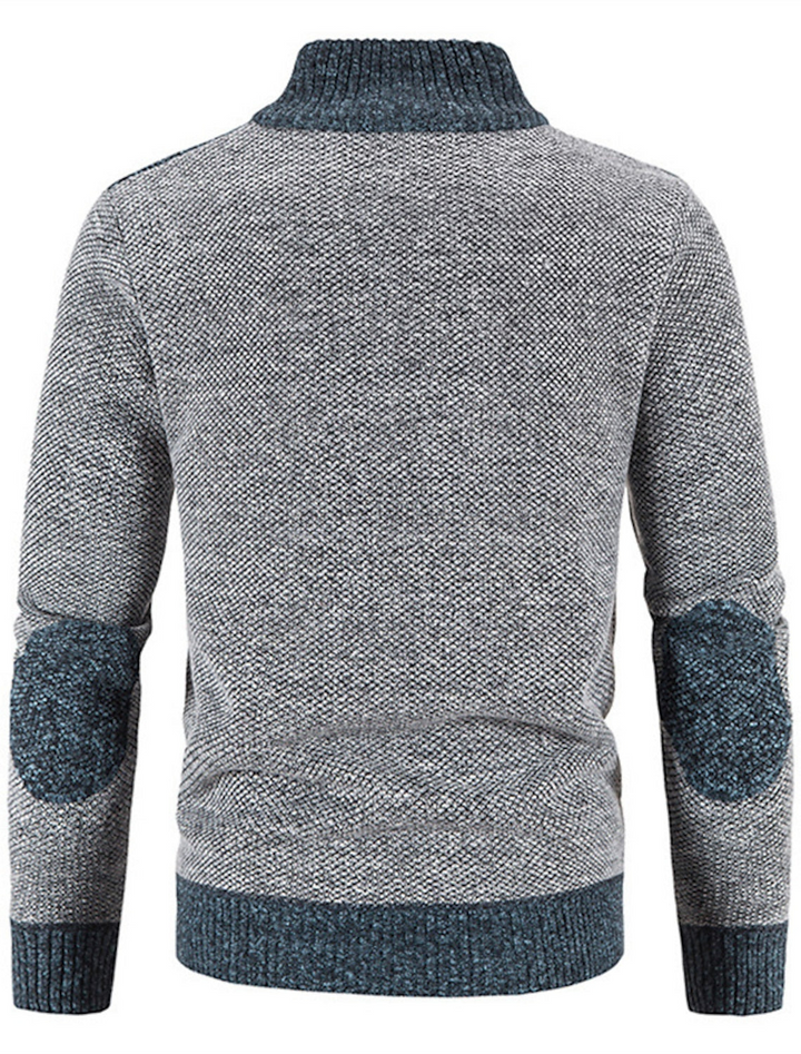 Levoire | Veste En Maille Chaude Pour Hommes Au Design Classique