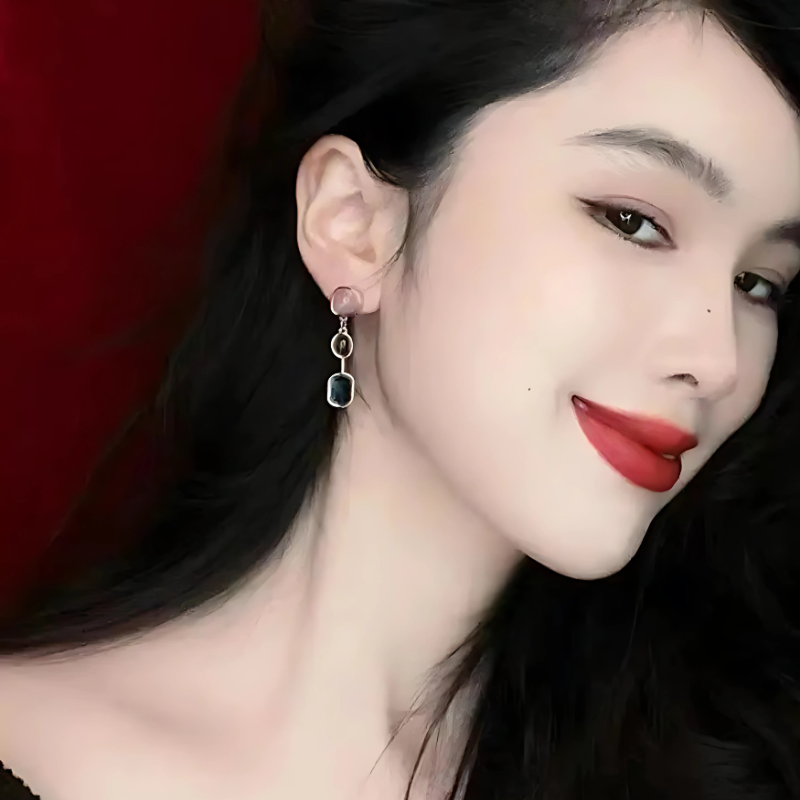 Levoire | Pendent Boucles D'Oreilles Avec Pierres Colorées