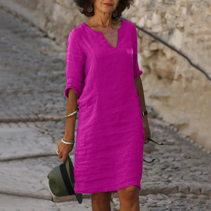 Levoire | Élégante Et Stylistique Robe rose pâle