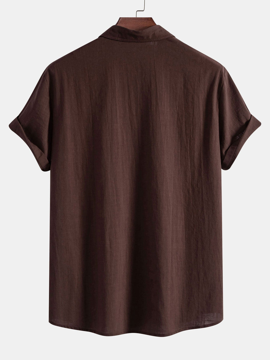 Levoire | T-Shirt Imprimé En Lin Couleur Pâle & Pantalons En Lin Coupe Droite