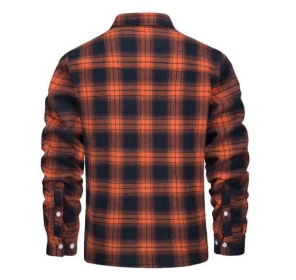 Levoire | Veste en flanelle raide