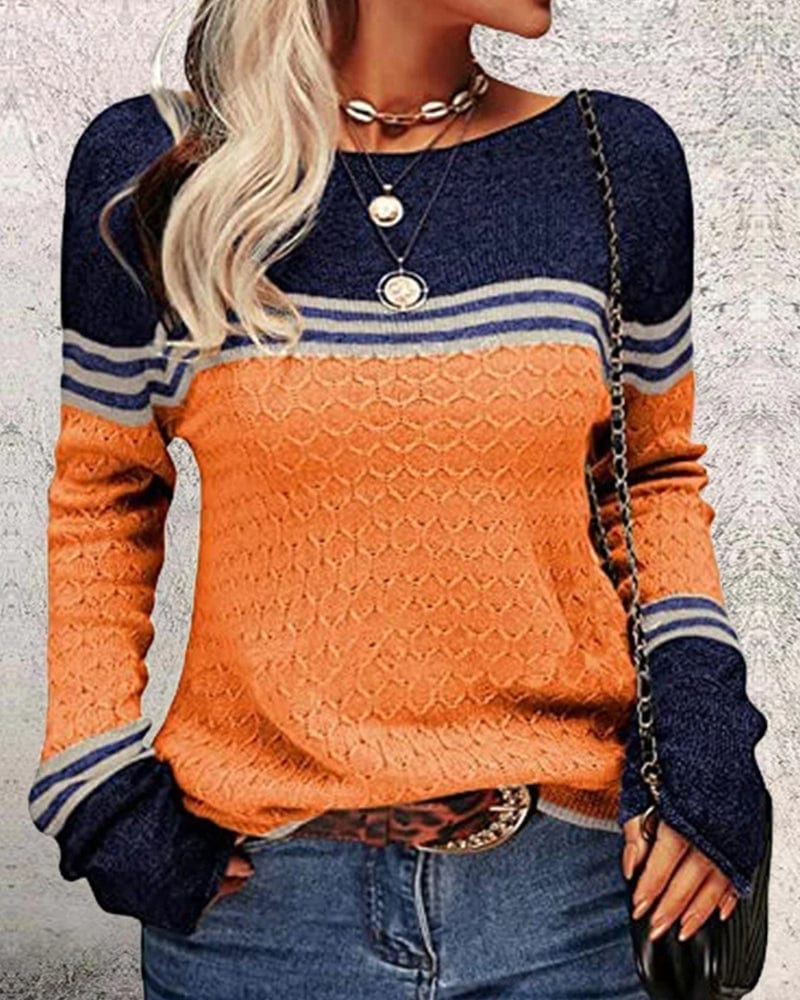 Levoire | Robe À Col Rond Pull À Manches Longues 2XL