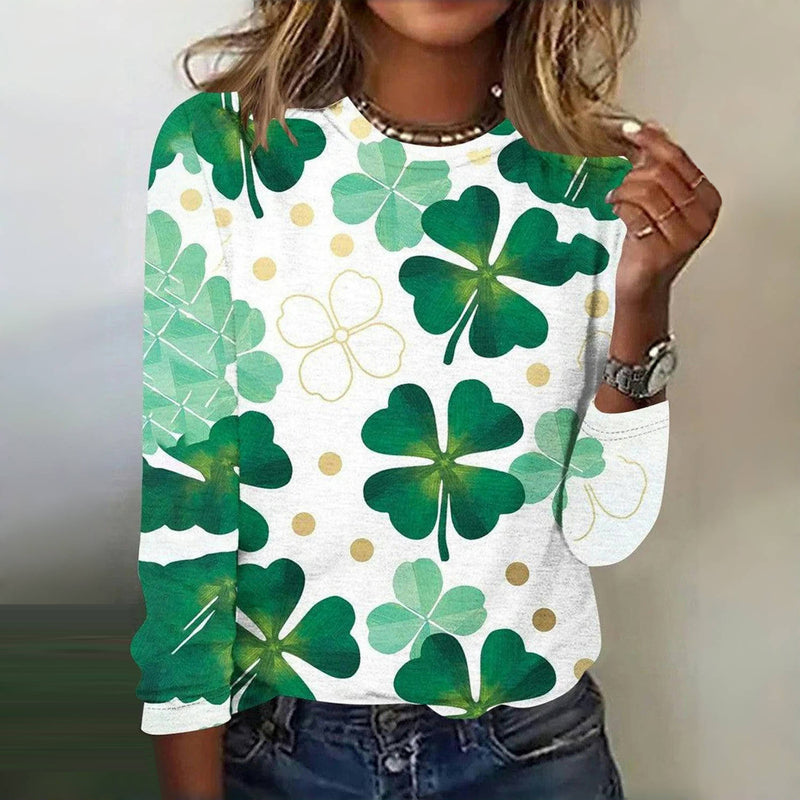 Levoire | Shirt À Imprimé Trèfle À Quatre Feuilles