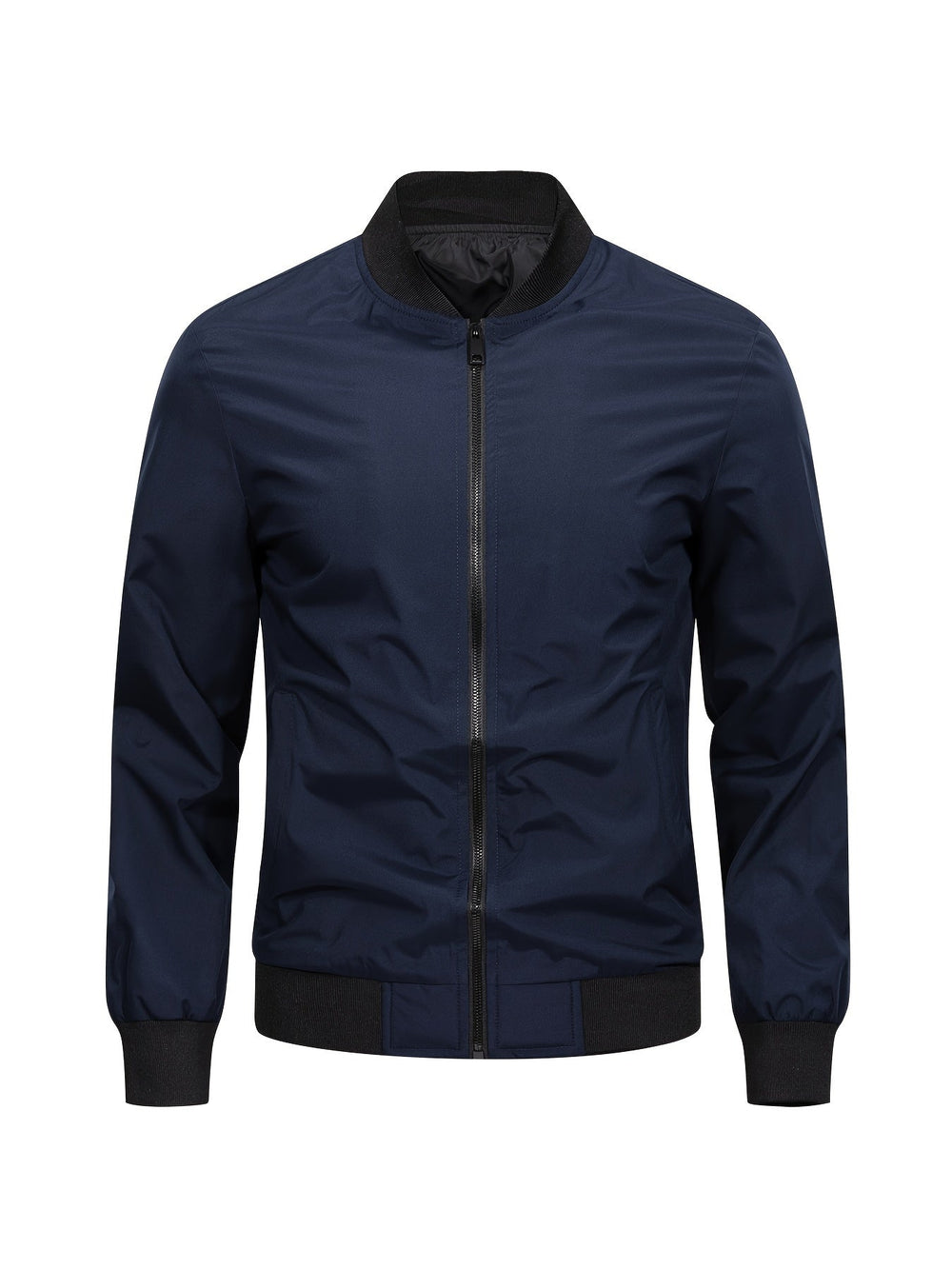 Levoire | Veste Bomber Unicolore Avec Col Baseball