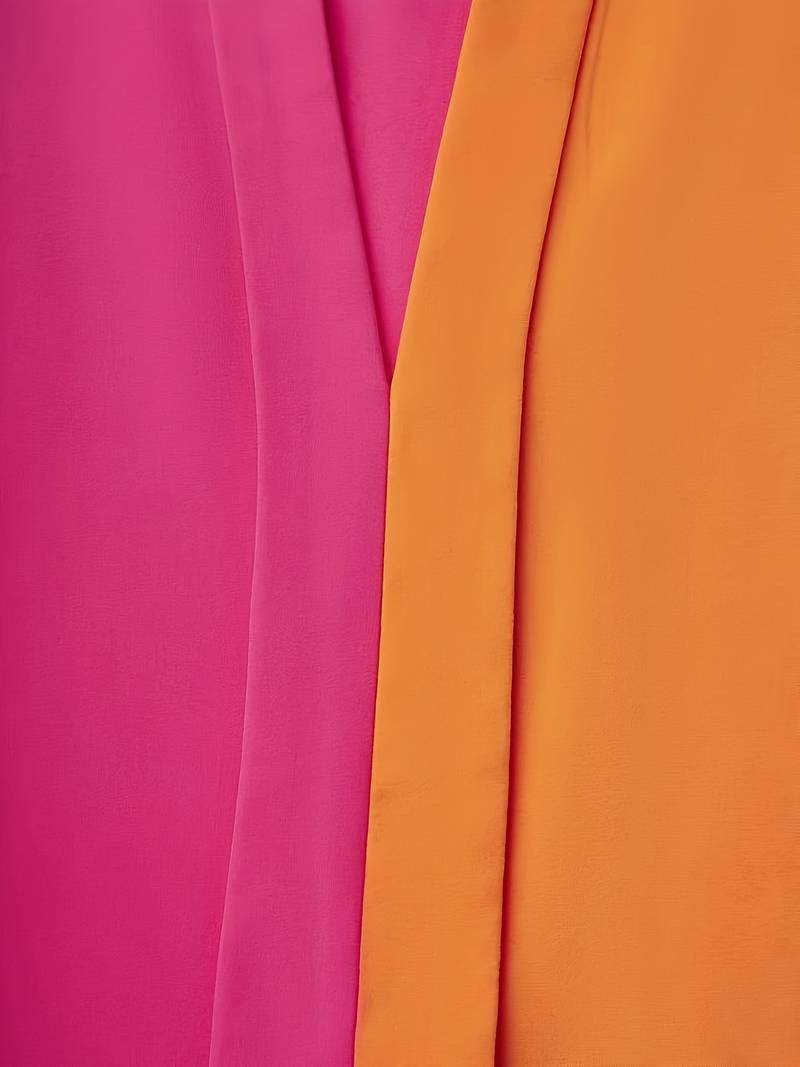 Levoire | Blouse De Bloc De Couleur 50/50 Stylée