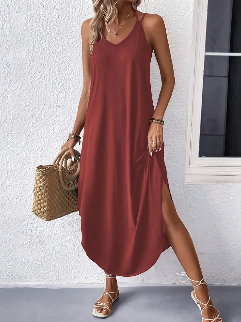 Levoire | Robe Cami À Décolleté En V Aérienne Pour Femmes