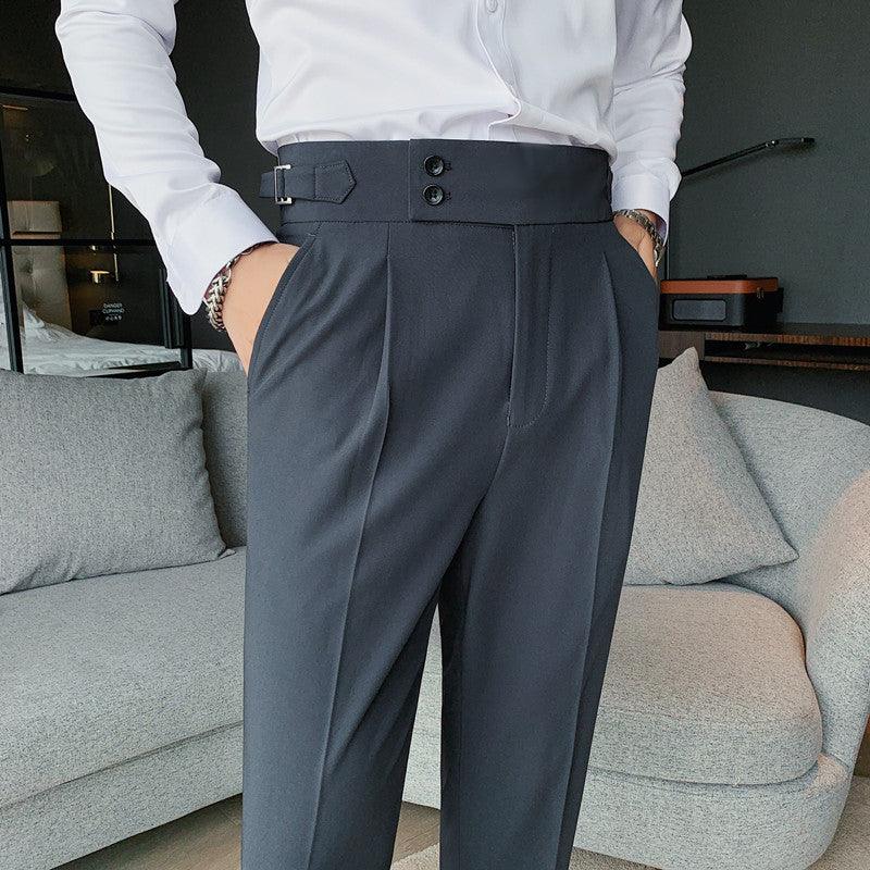 Levoire | Pantalon Slim Fit Élégant Gris