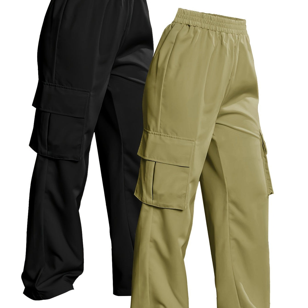 Levoire | Deux Séries De Pantalons Cargo Unis