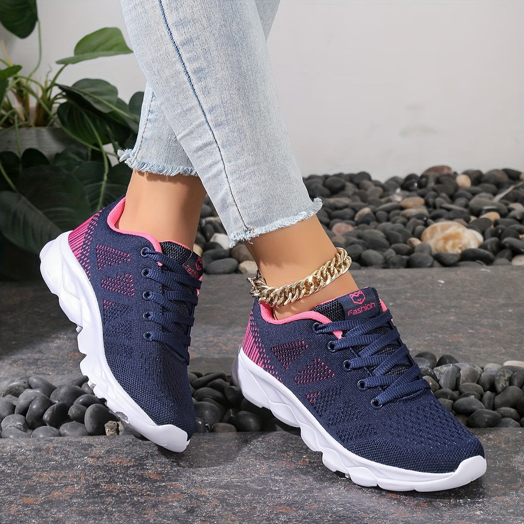 Levoire | Baskets À Lacets Contrastées Pour Femmes