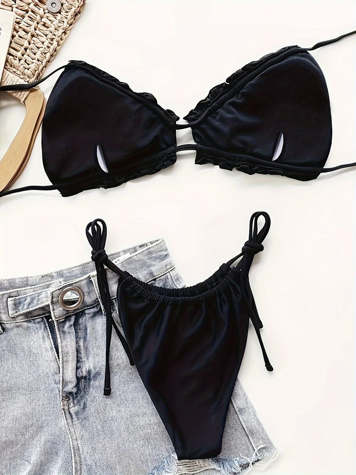 Levoire | Bikini À Fronces Ajustable Pour Femmes