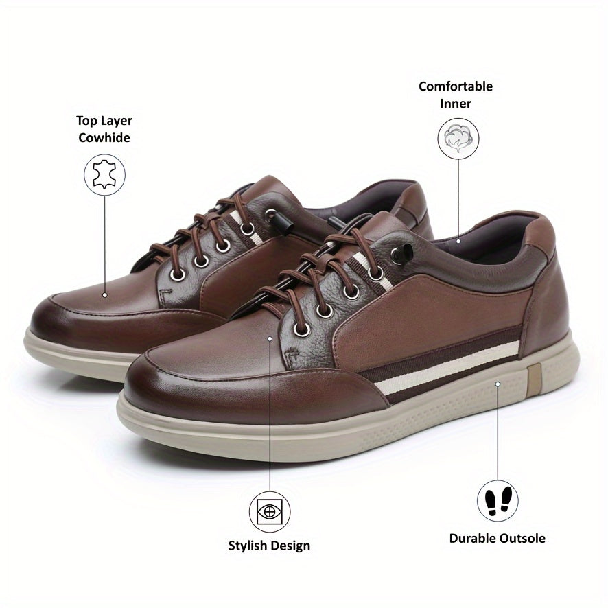 Levoire | Cuir Chaussures Plates Pour Hommes D'Affaires
