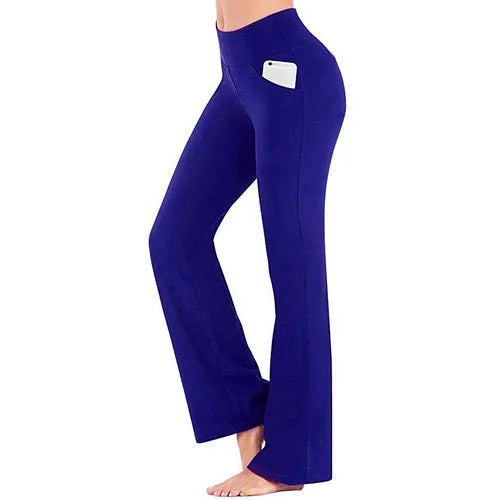 Levoire | Femme Pantalon De Yoga Taille Haute Bleu Clair