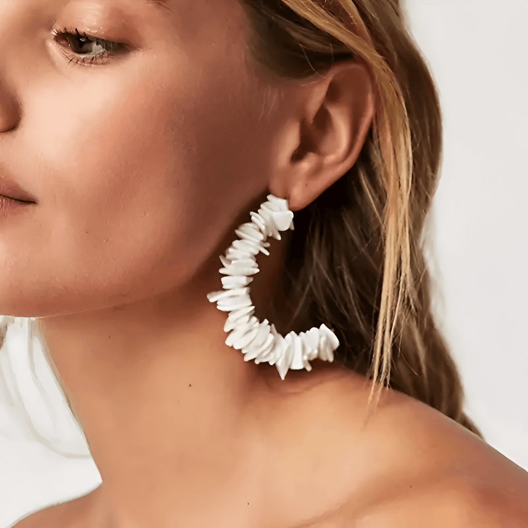 Levoire | Boucles D'Oreilles Élégantes En Coquillage
