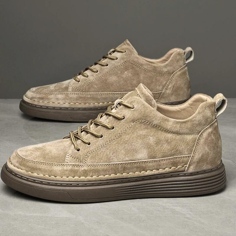 Levoire | Chaussures De Tennis En Véritable Cuir