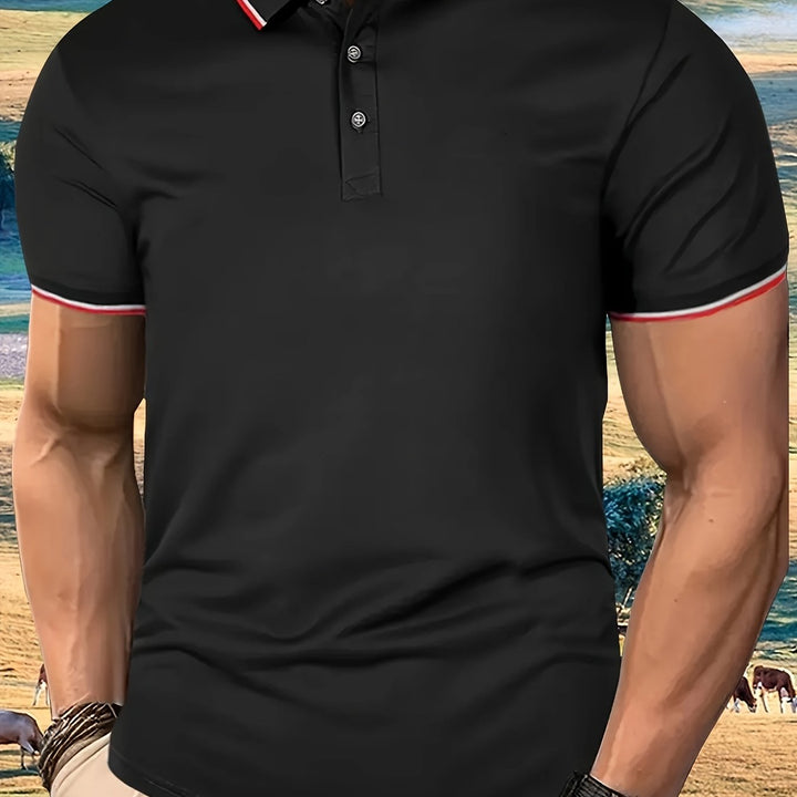Levoire | Polo Léger Pour Homme Avec Bouton