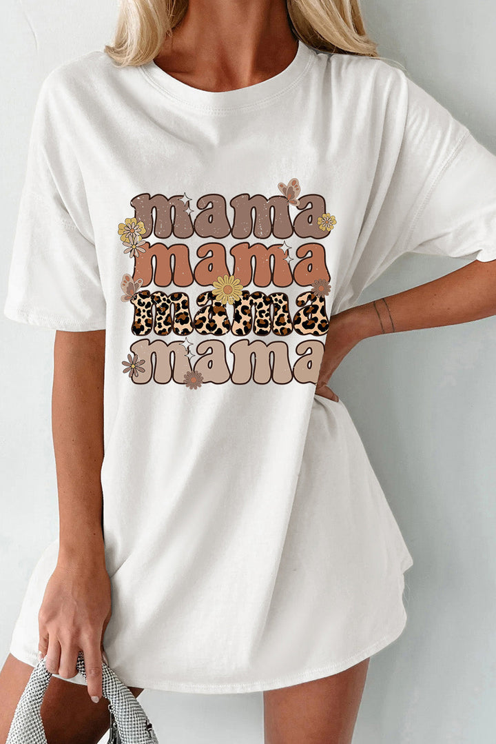 Levoire | MAMA Col rond T-shirt à manches courtes