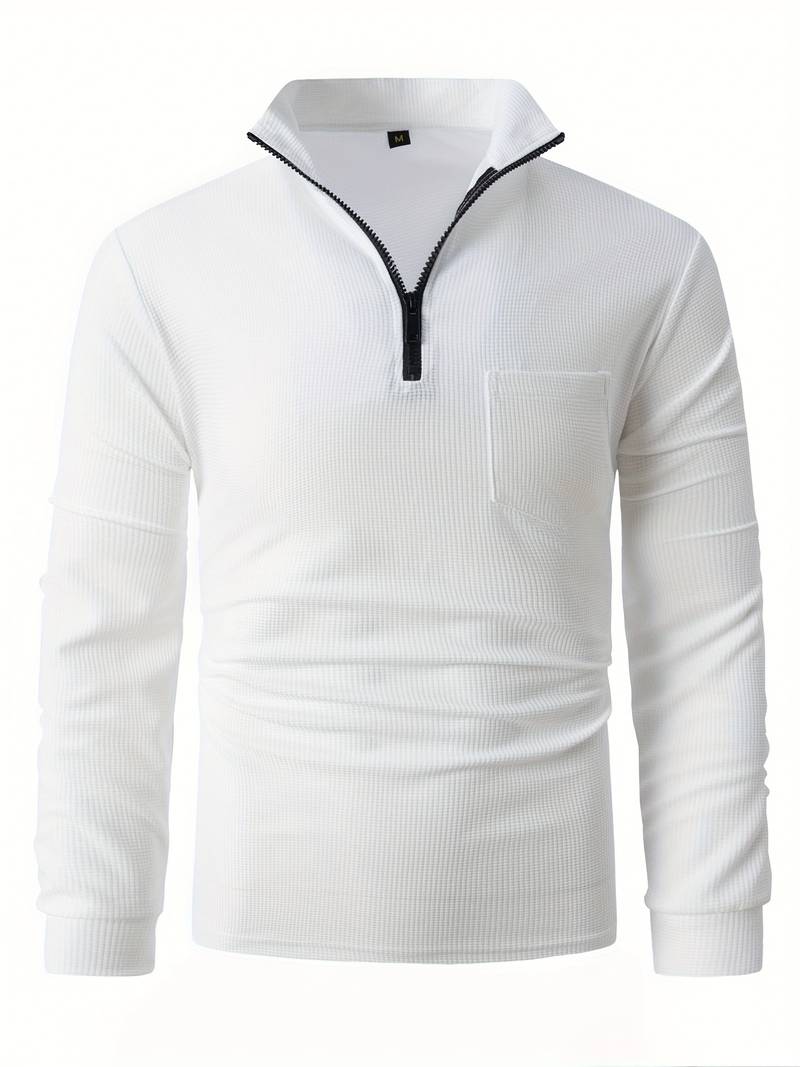 Levoire | Chemise À Manches Longues Avec Col Montant