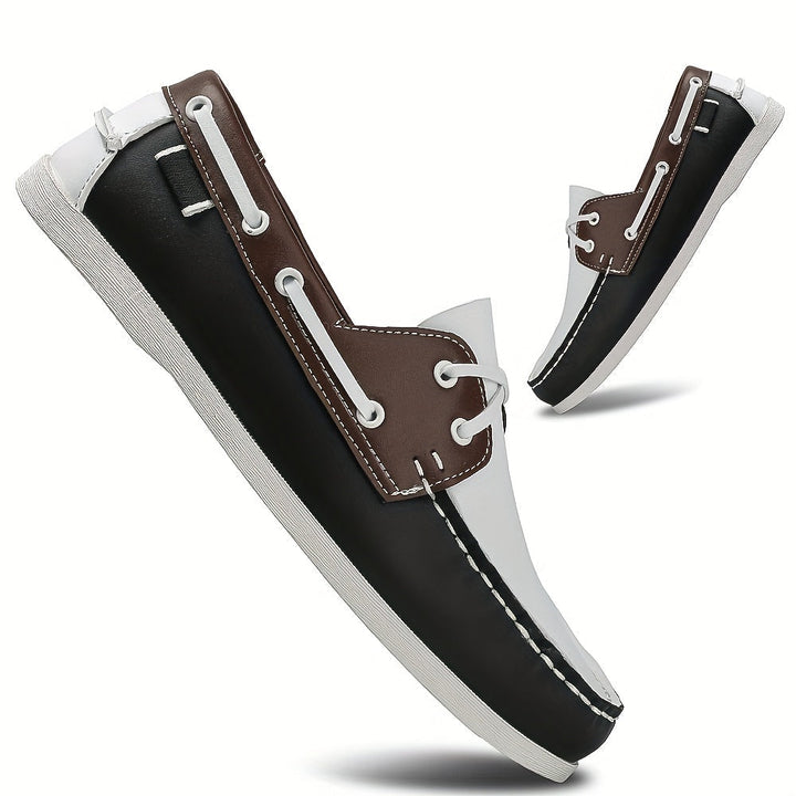 Levoire | Chaussures Pour Hommes Tendance Avec Protection Noir et Blanc