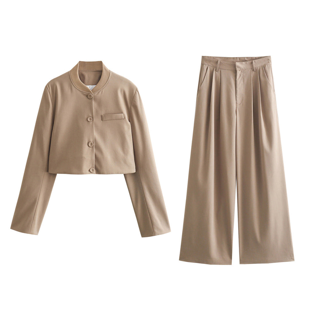 Levoire | Veste Courte Et Pantalon Taille Haute