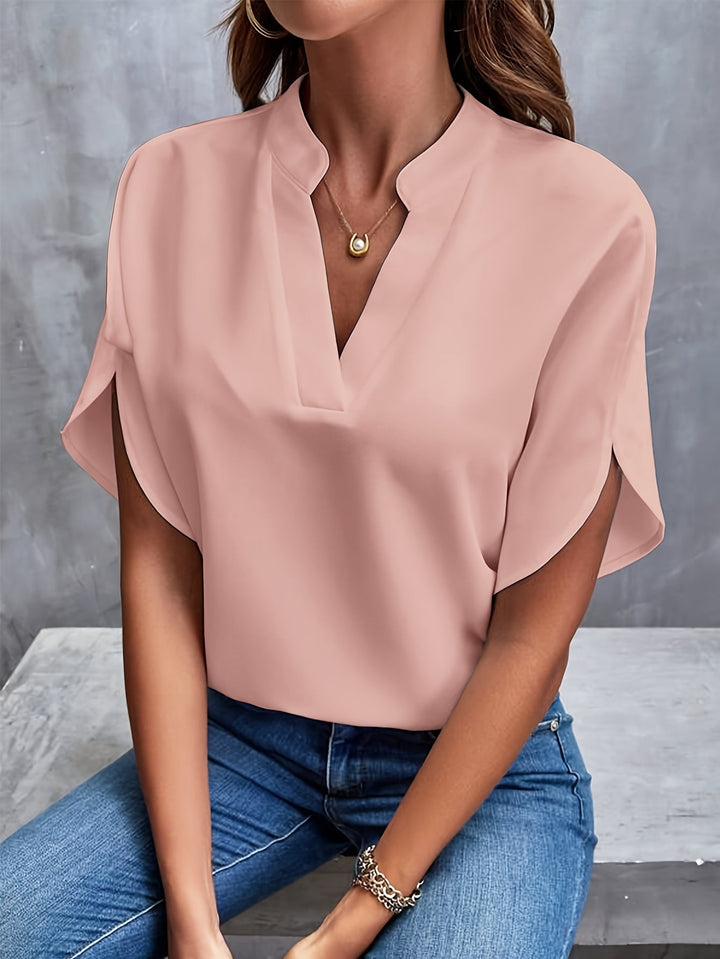 Levoire | Blouse Avec Fente Saumon