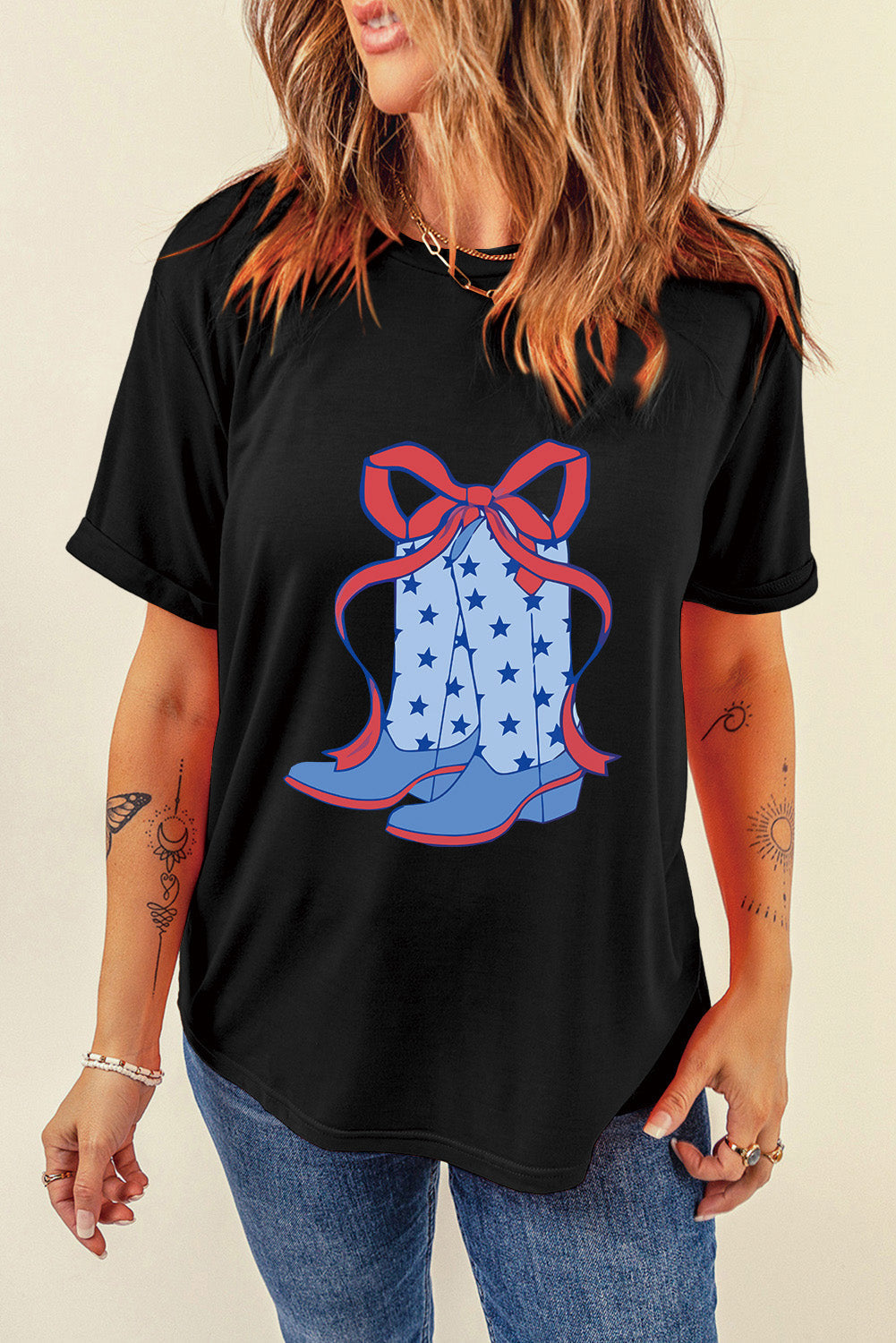 Levoire | Boot Graafikko Col rond T-shirt à manches courtes