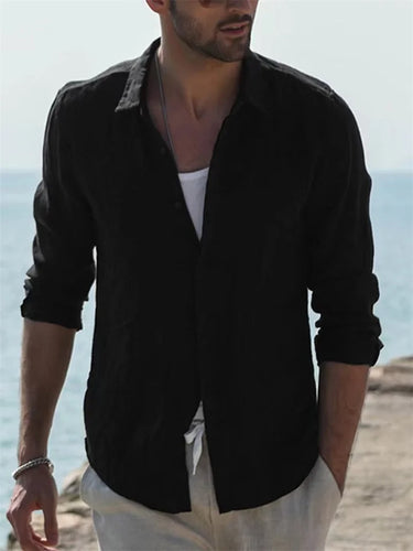 Levoire | Chemise En Lin Intemporel Homme