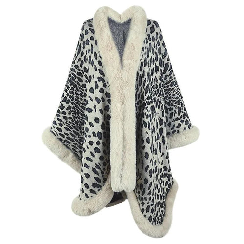 Levoire | Gilet pour femmes avec une cape et des bretelles en fourrure