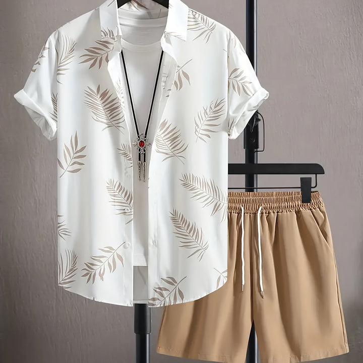 Levoire | Motifs Tropicaux Hommes Ensemble
