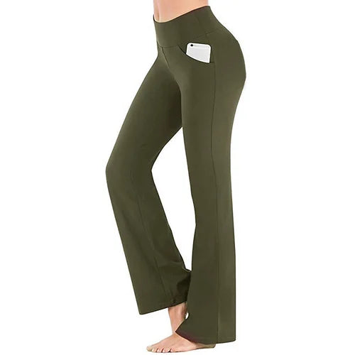 Levoire | Femme Pantalon De Yoga Taille Haute Vert