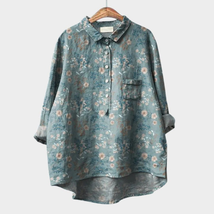 Levoire | Blouse Douce À Coupe Fluide Bleu clair