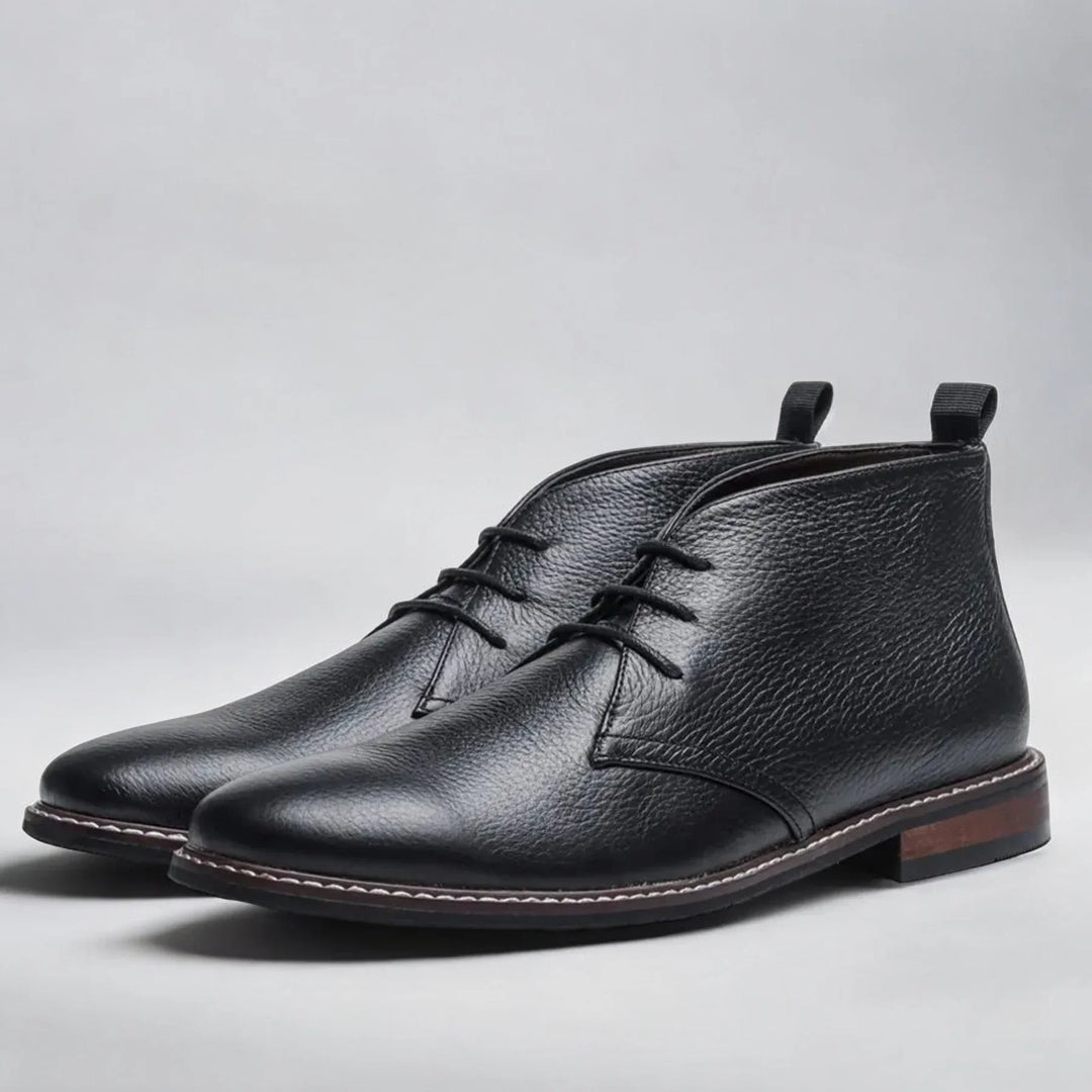 Levoire | Chukka chaussures en daim Noir