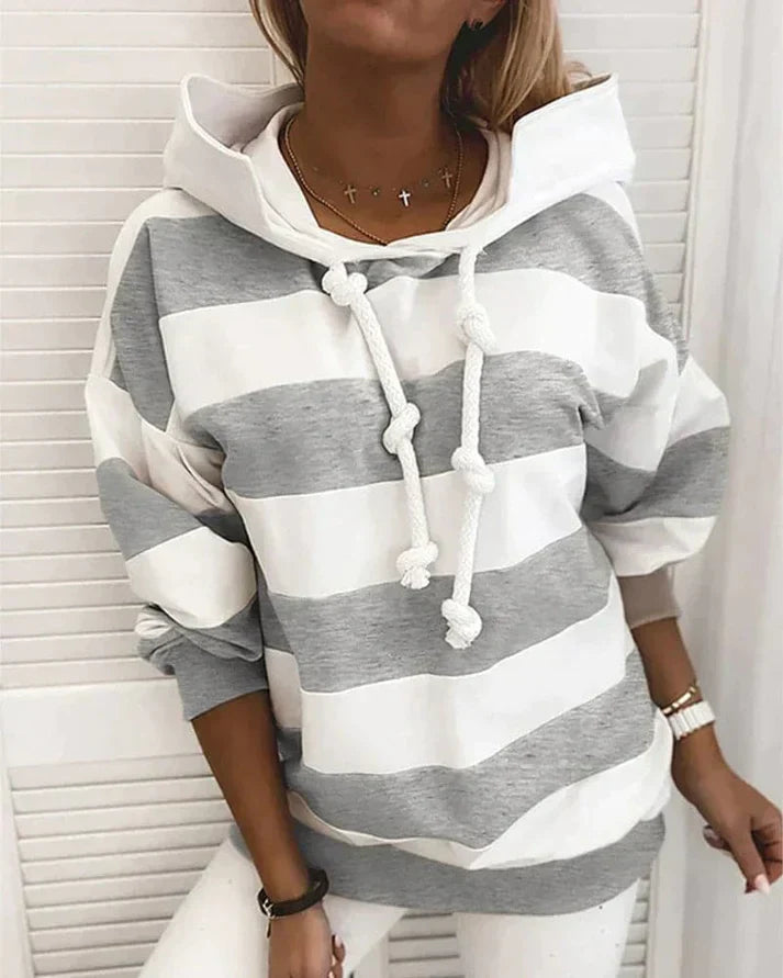 Levoire | Pull À Capuche Plus Chaud Et À La Mode Gris